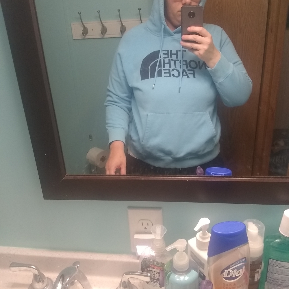 The North Face hoodie